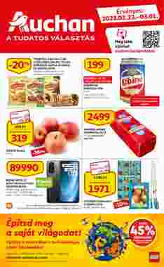 Auchan akciós újság 2023.02.23. - 2023.03.01.